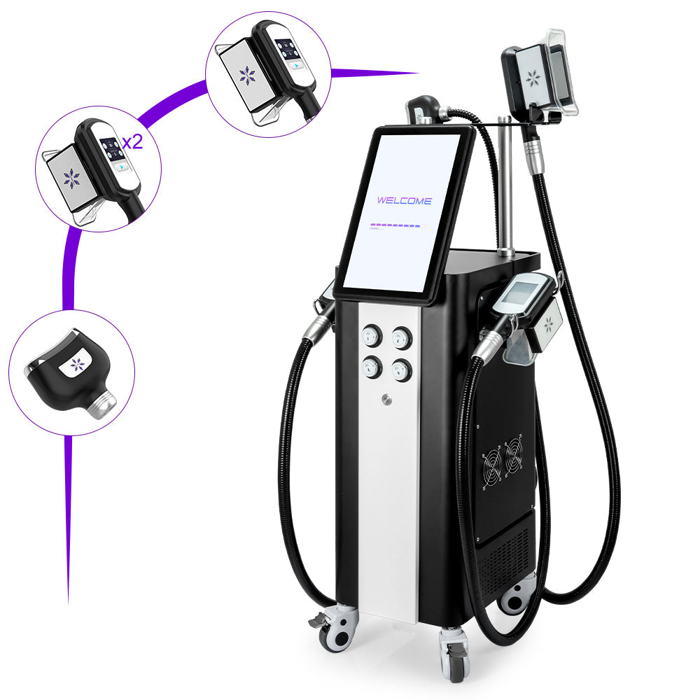 Aristorm Body Cooling System Featuring 5 Applicators for Body and Chin Shaping