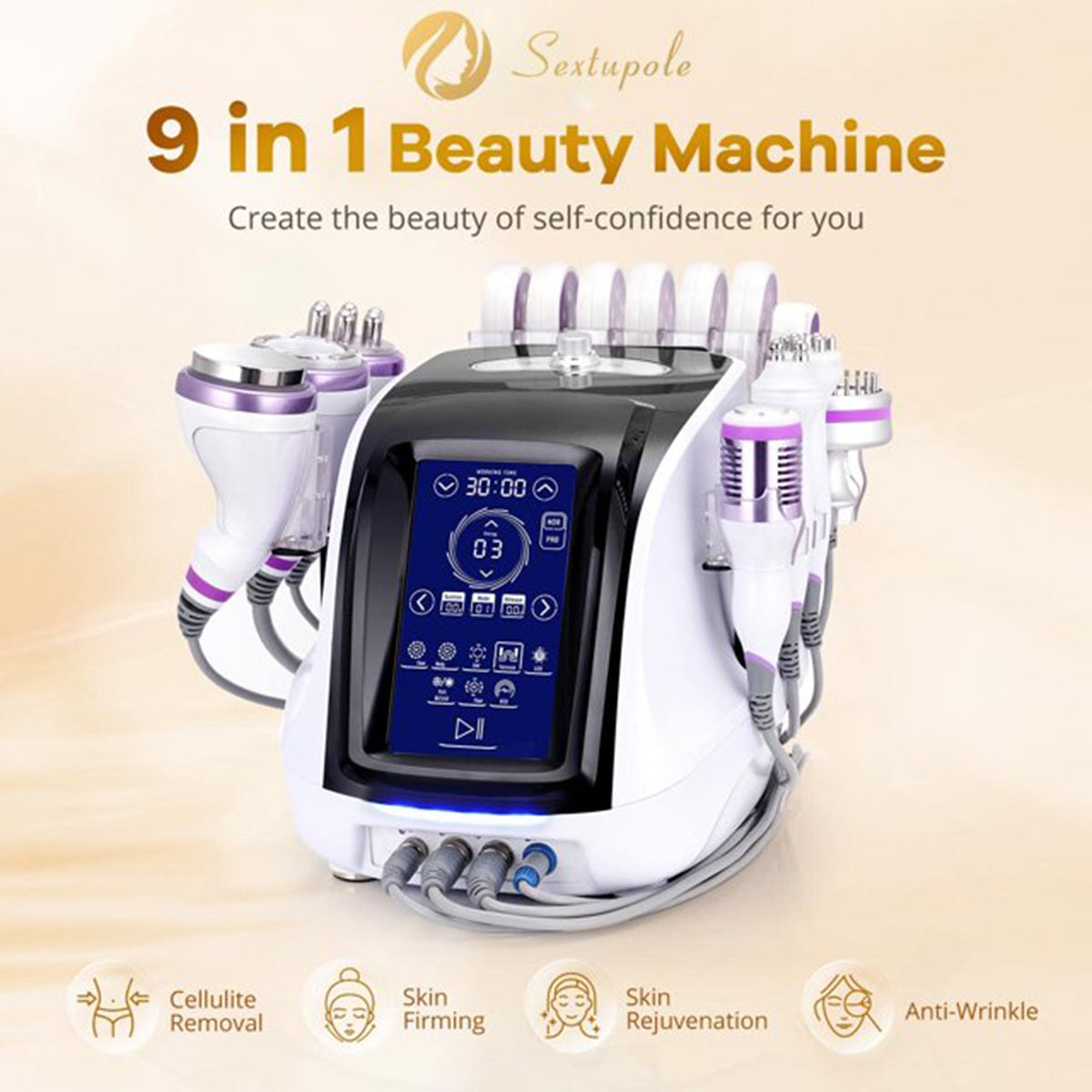9 in 1 40k Beauty Machine
