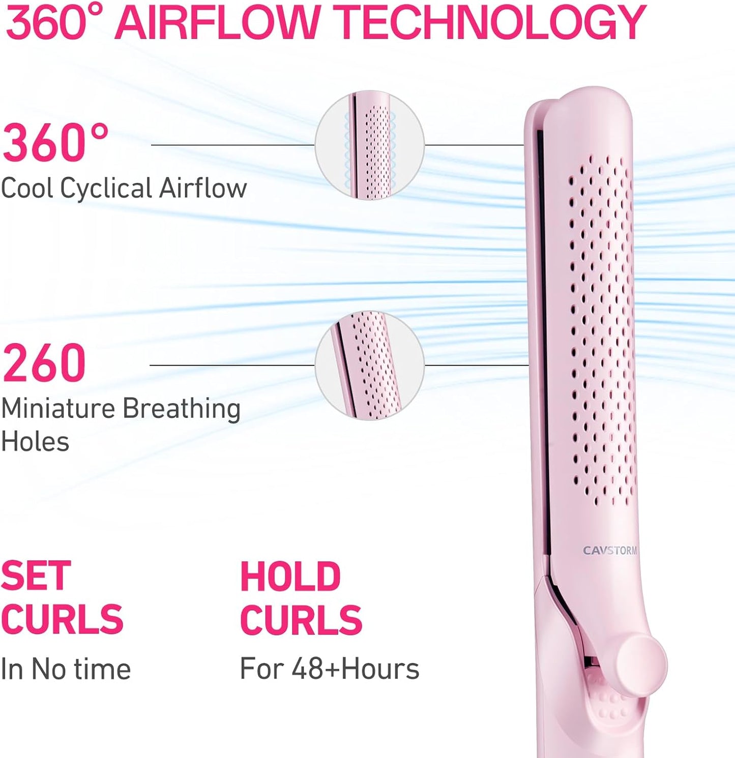 360° Airflow Curling Iron