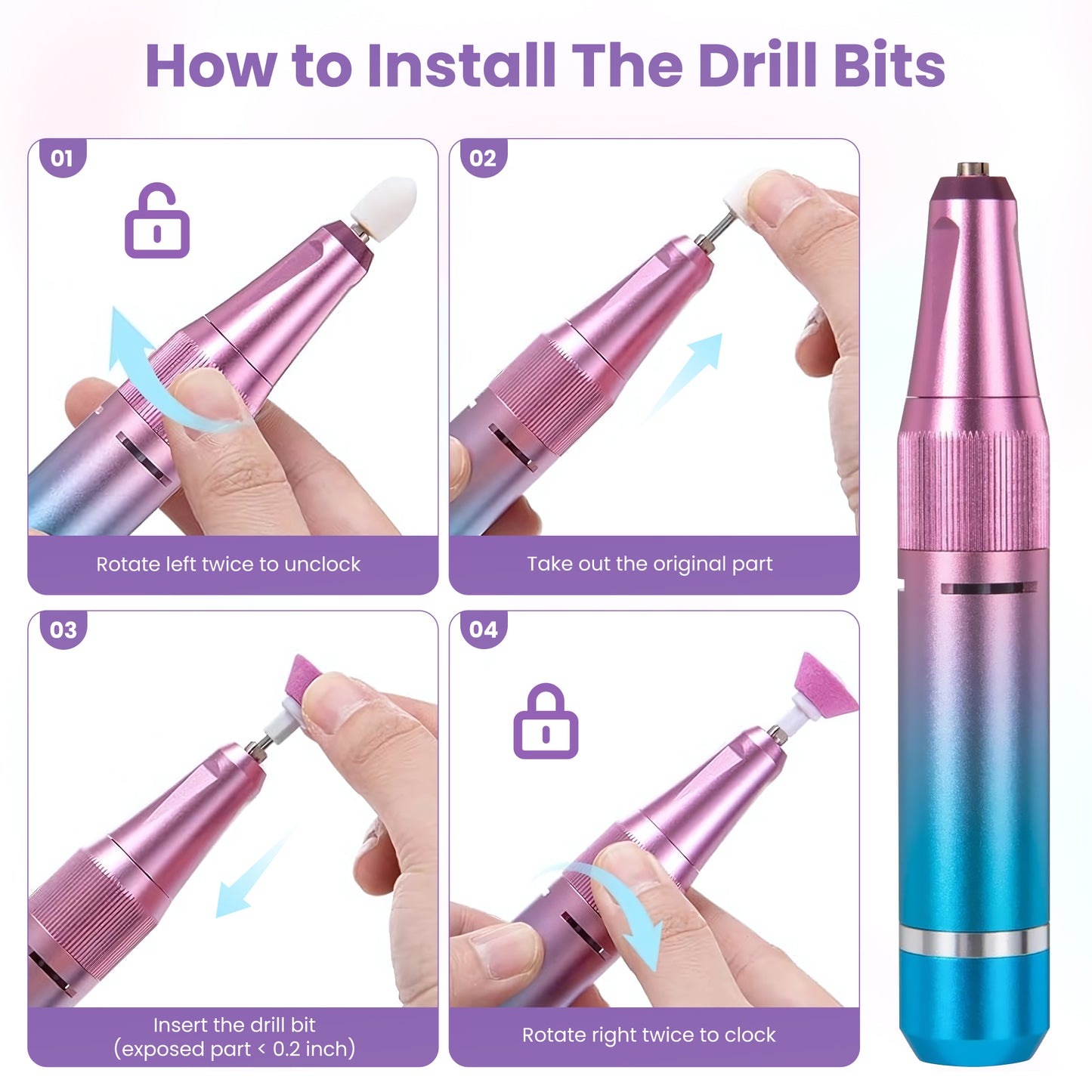 Aristorm Nail Drill Kit