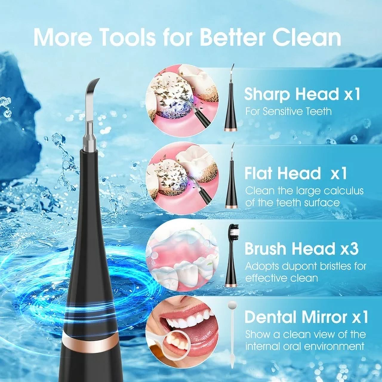 Plaque remover for teeth
