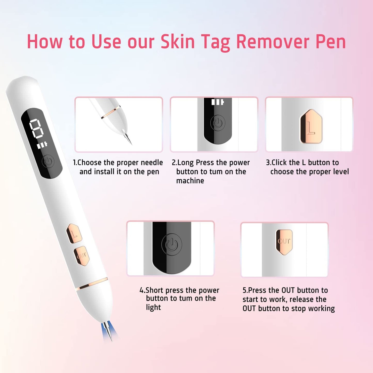 Advanced Mole Removal Pen