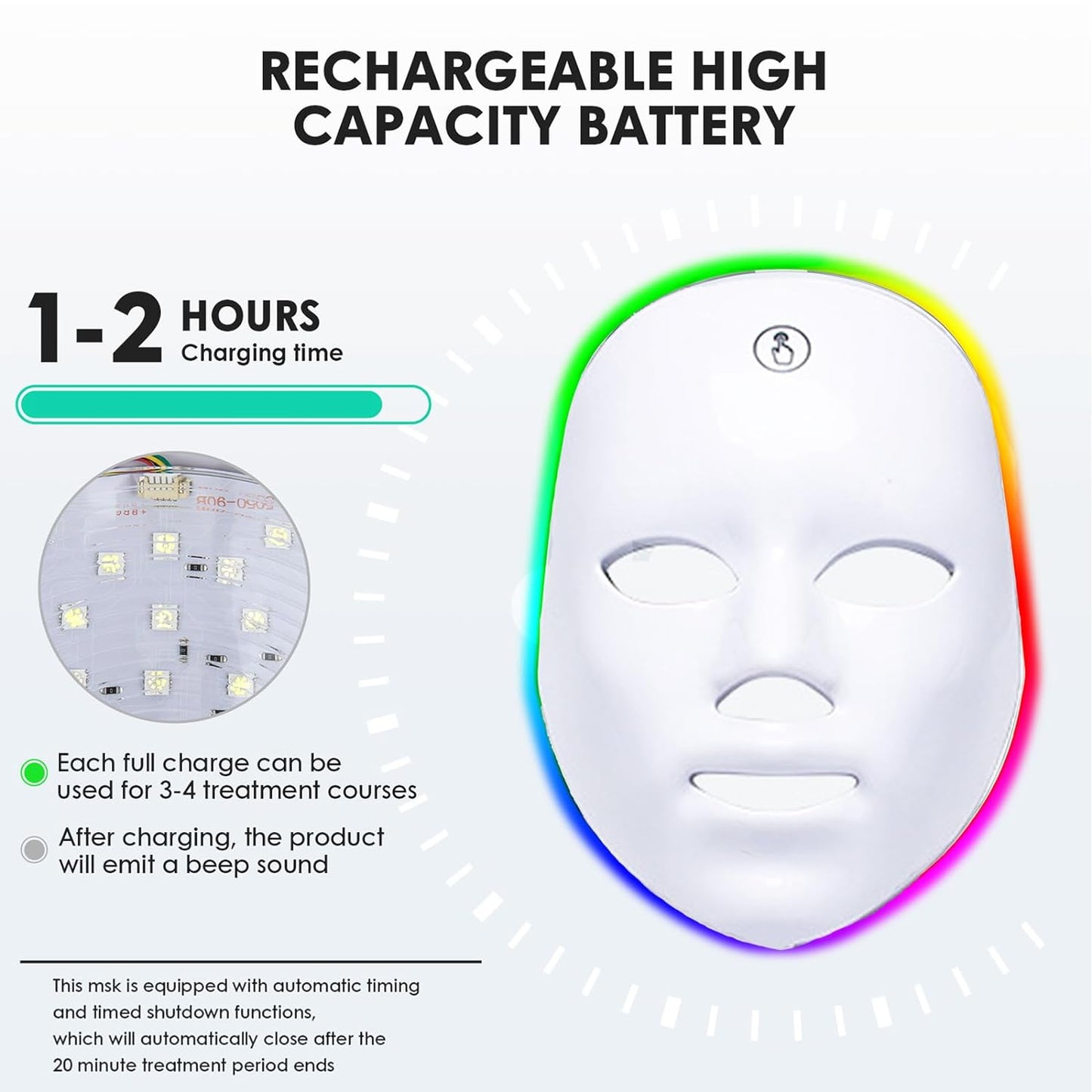 Led Face Mask Light Therapy