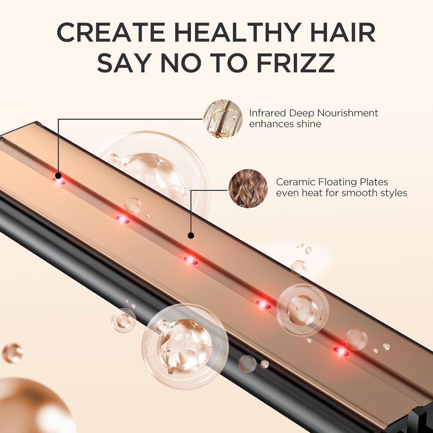 2 in 1 Curling Iron