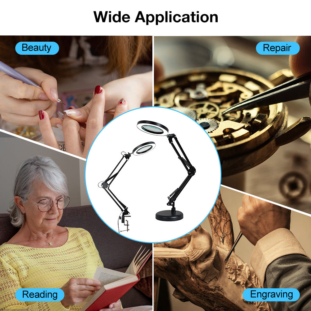 10X Magnifying Glass with Light