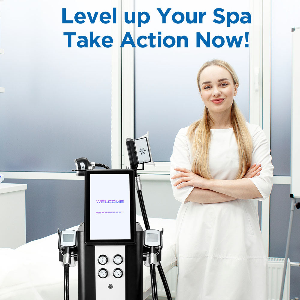 Aristorm Body Cooling System Featuring 5 Applicators for Body and Chin Shaping