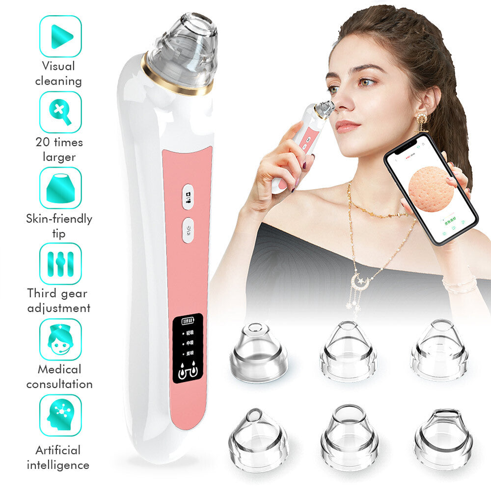 5 Modes Blackhead Remover Vacuum with Camera